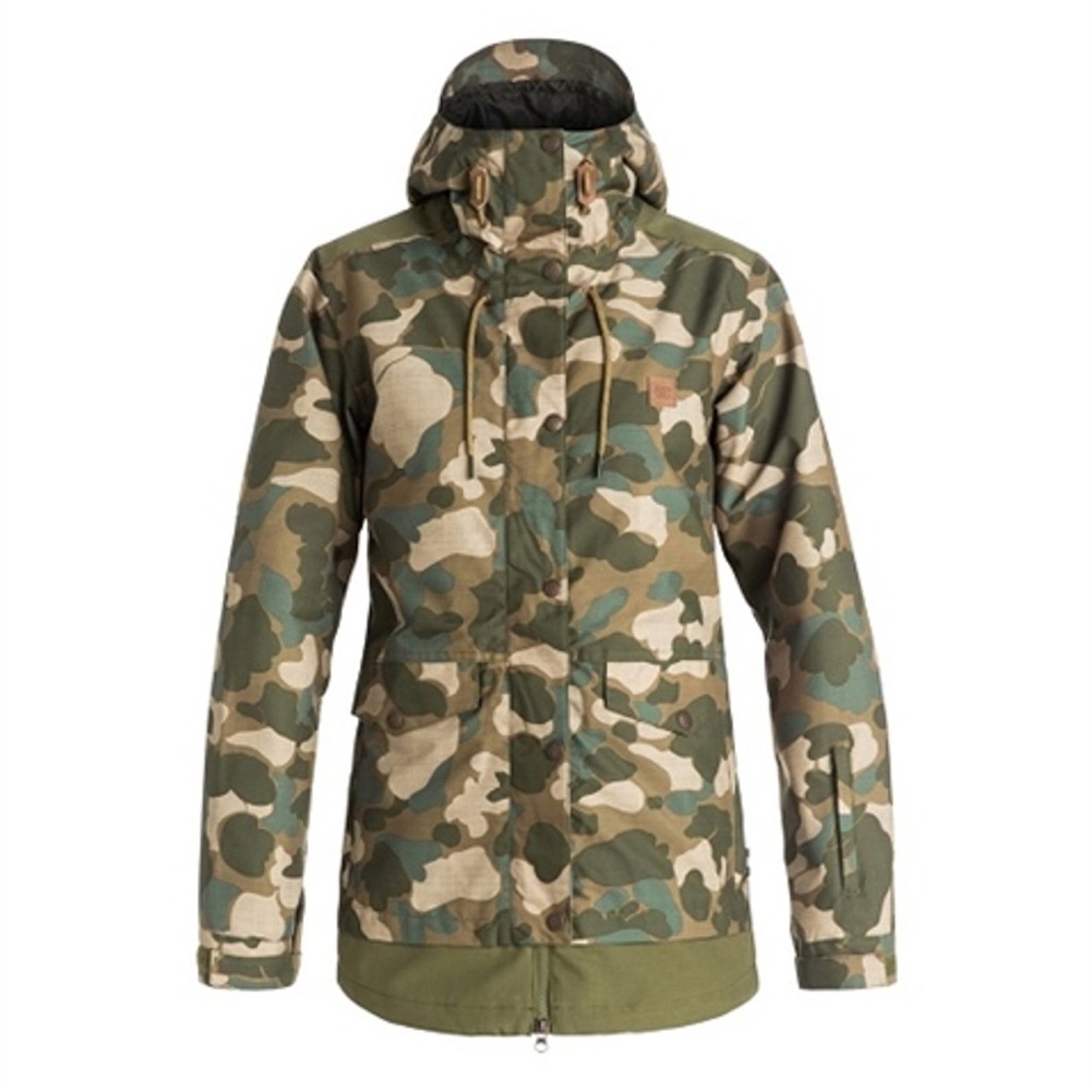 DC Riji Women’s Camo Snowboard Jacket